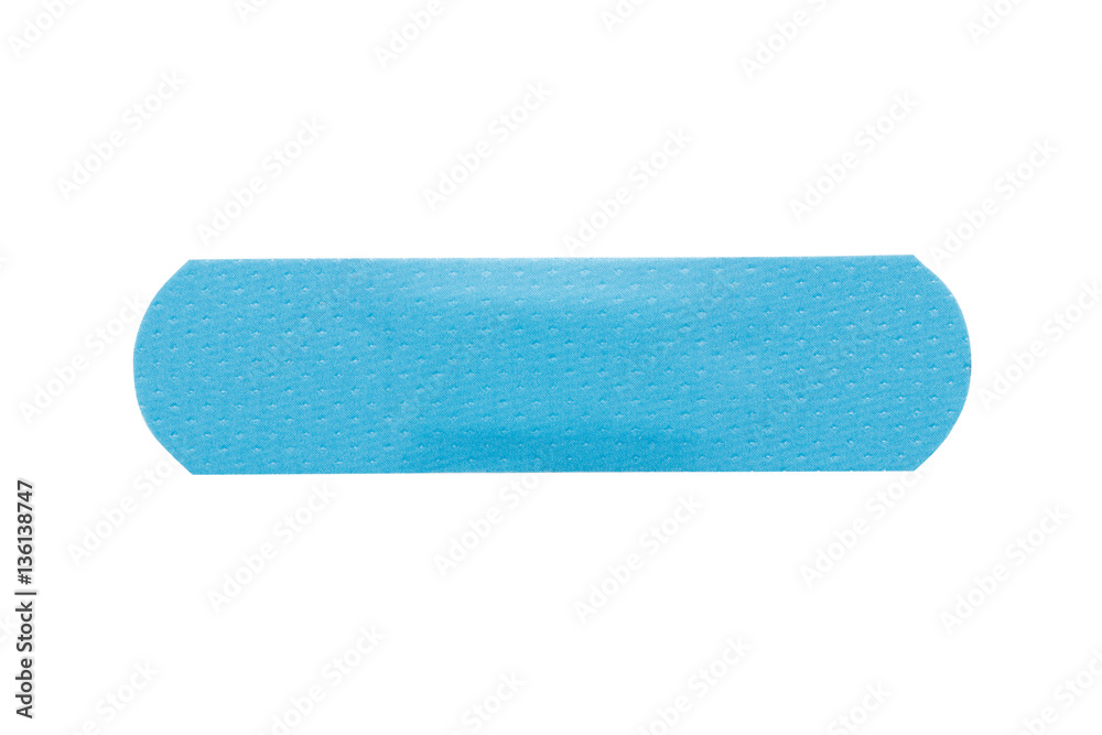 beige fabric adhesive plasters isolated on white background beige fabric adhesive plasters isolated on white background