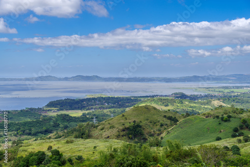 cloudy sky at Laguna de bay , Philippines