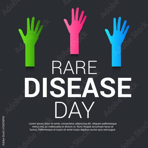 Rare Disease Day. © sunsdesign0014