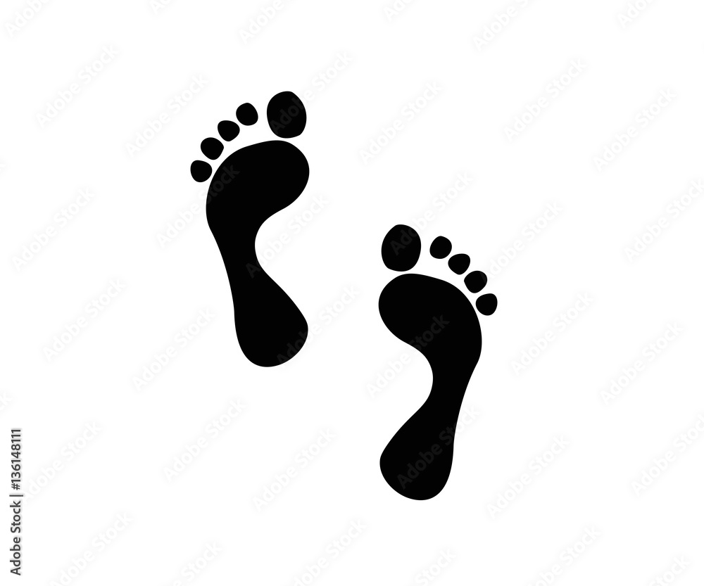 footprint icon footprint icon