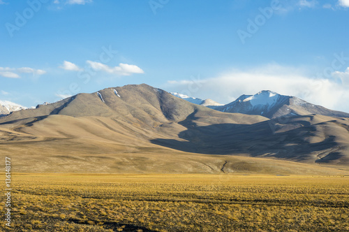 Pamir Mountains landscape in Gorno-Badakhshan Autonomous Region, Tajikistan