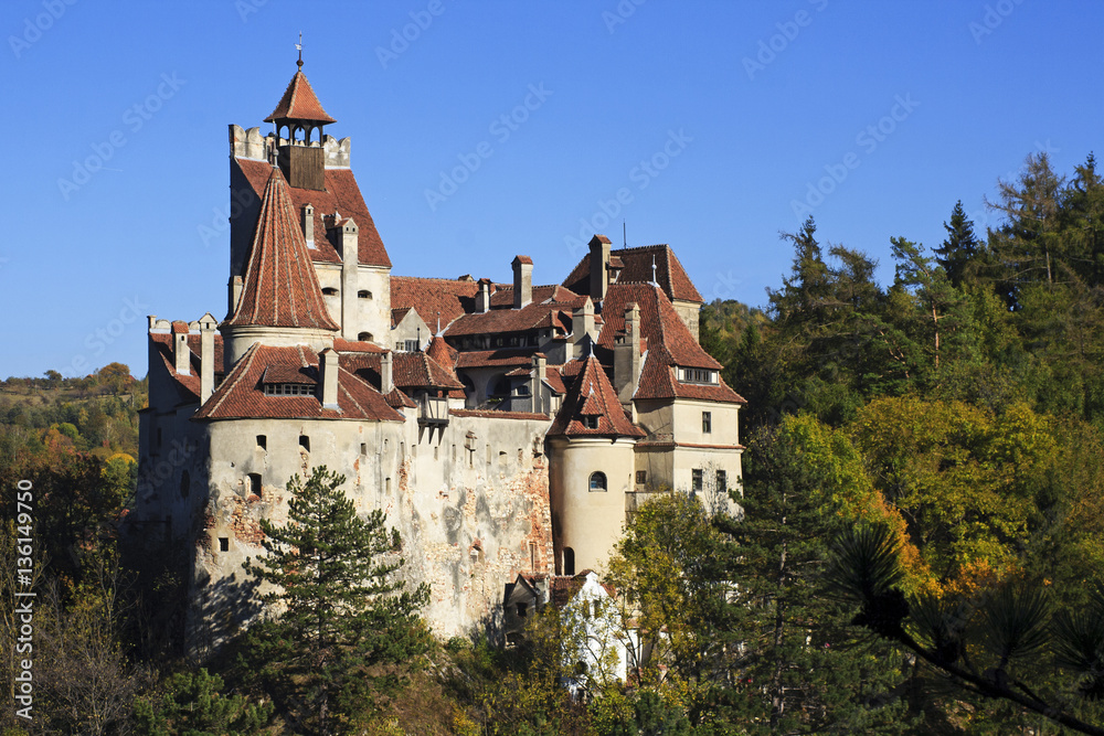 Dracula's castle in Transylvania