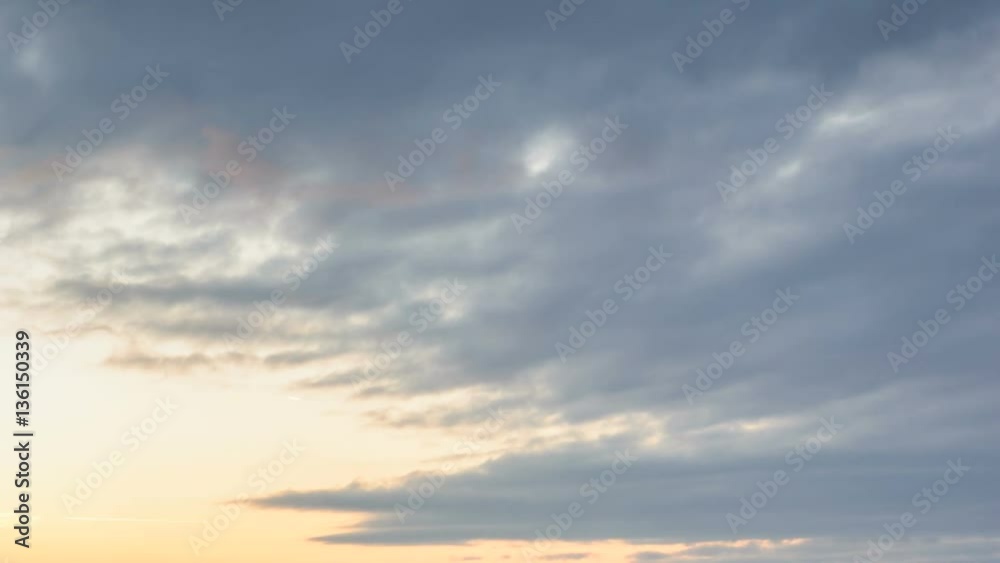 Timelapse sunset dramatic red cloud in winter Timelapse sunset dramatic red cloud in winter