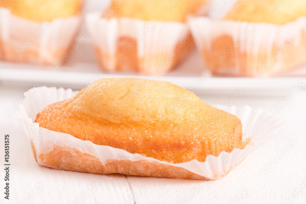Breakfast with plumcake.