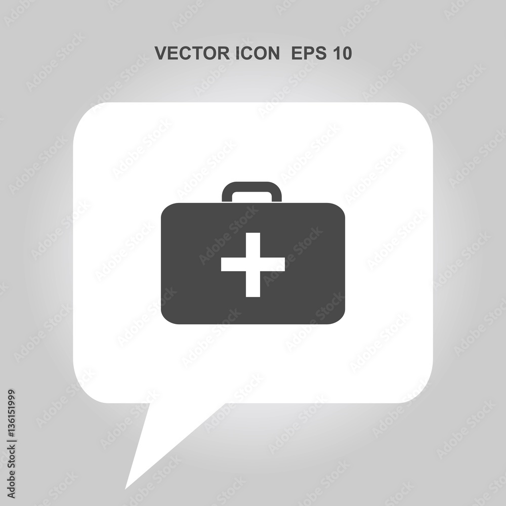 Obraz premium first aid vector icon
