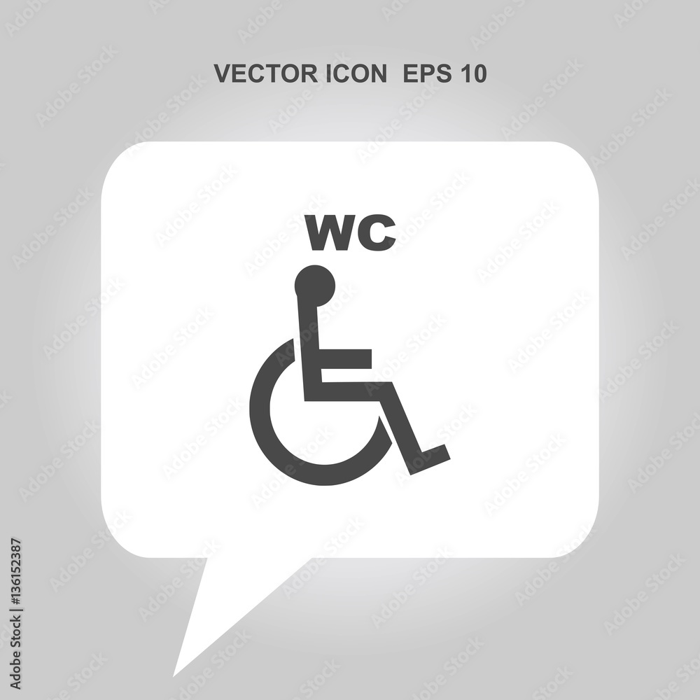 wc vector icon wc vector icon