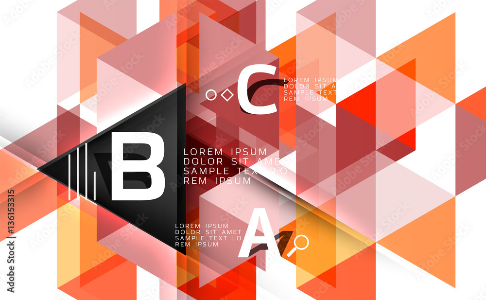 Vector geometric shape background Vector geometric shape background