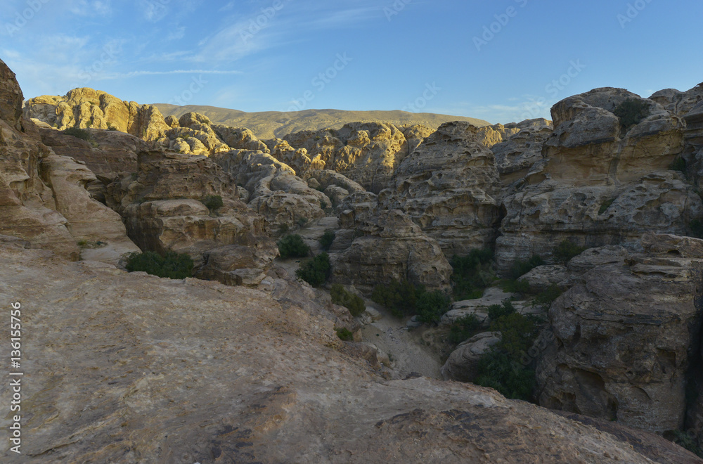 Siq- al-Barid, Pequeña Petra, Jordania