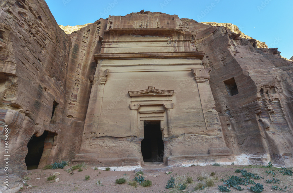 Fototapeta premium Ciudad antigua de Petra, Jordania