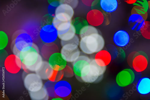 blurred lights