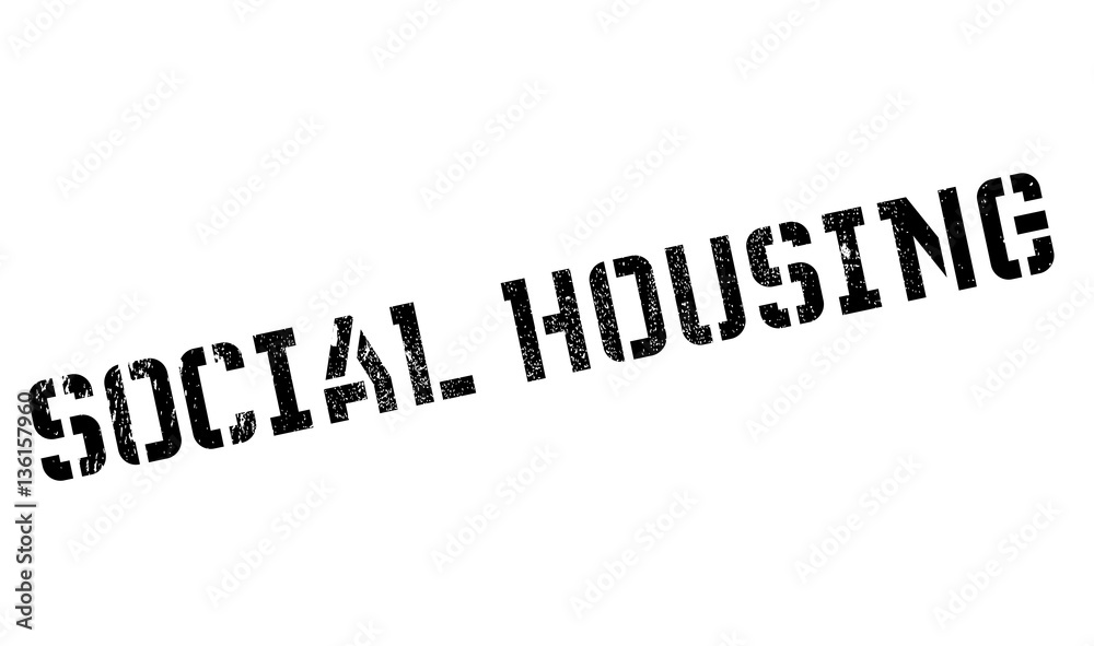 Social Housing rubber stamp. Grunge design with dust scratches. Effects can be easily removed for a clean, crisp look. Color is easily changed. Social Housing rubber stamp. Grunge design with dust scratches. Effects can be easily removed for a clean, crisp look. Color is easily changed.