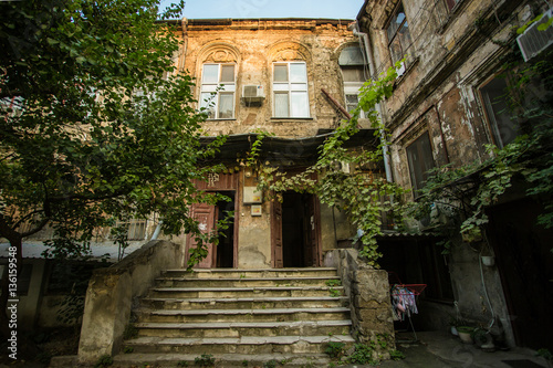Architecture of Odessa  Ukraine.