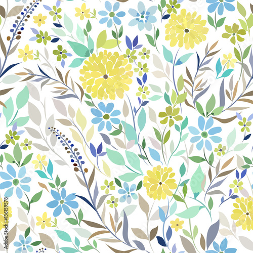 Summer flower meadow