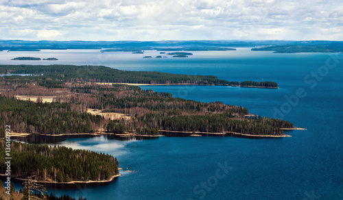 National Park Koli - Finland in the spring