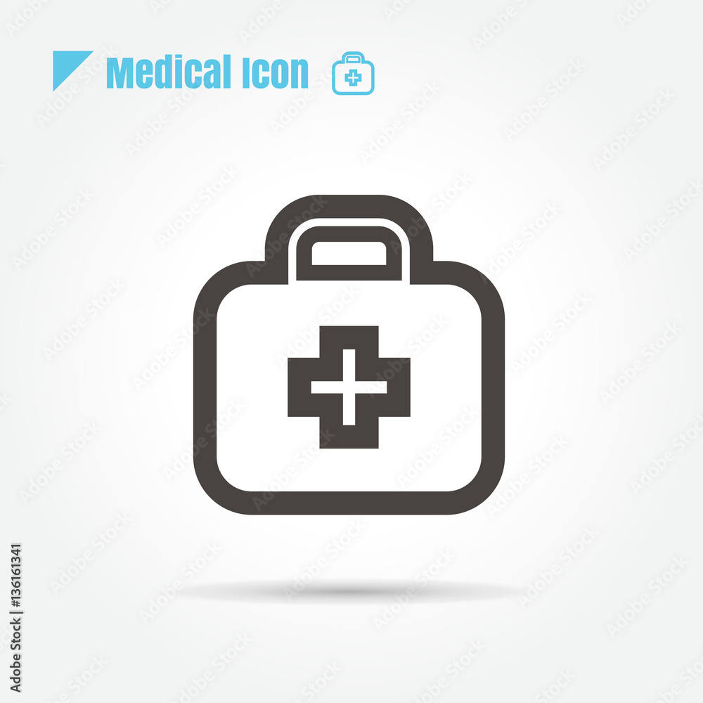 icon medicine Bag medicine Bag on white background icon medicine Bag medicine Bag on white background