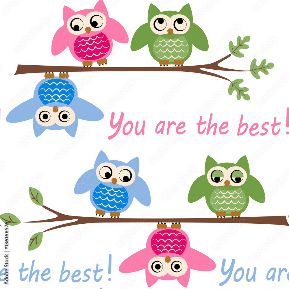 Obraz premium clever Successful Owl