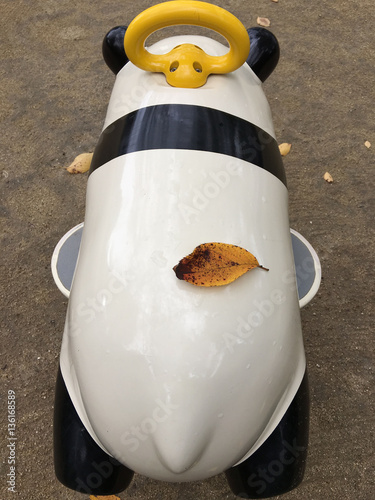 パンダの乗り物