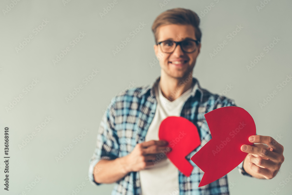 Handsome romantic guy Handsome romantic guy