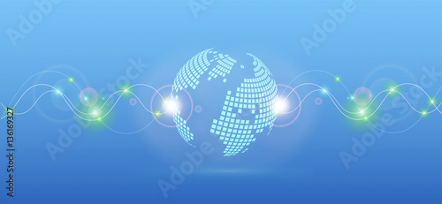 mondo, hi tech, sfondo, internet, comunicazione