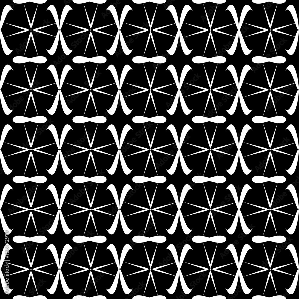 Flower abstract seamless pattern Flower abstract seamless pattern