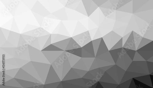 gray white polygonal background