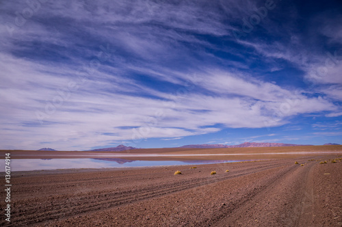 Reflections in altiplano  Bolivia