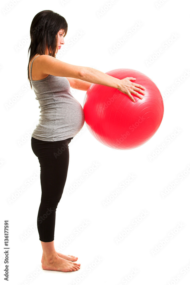 pregnant woman doing exercises pregnant woman doing exercises