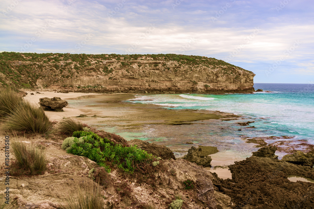Pennington Bay Landscape. Kangaroo Island, South Australia.