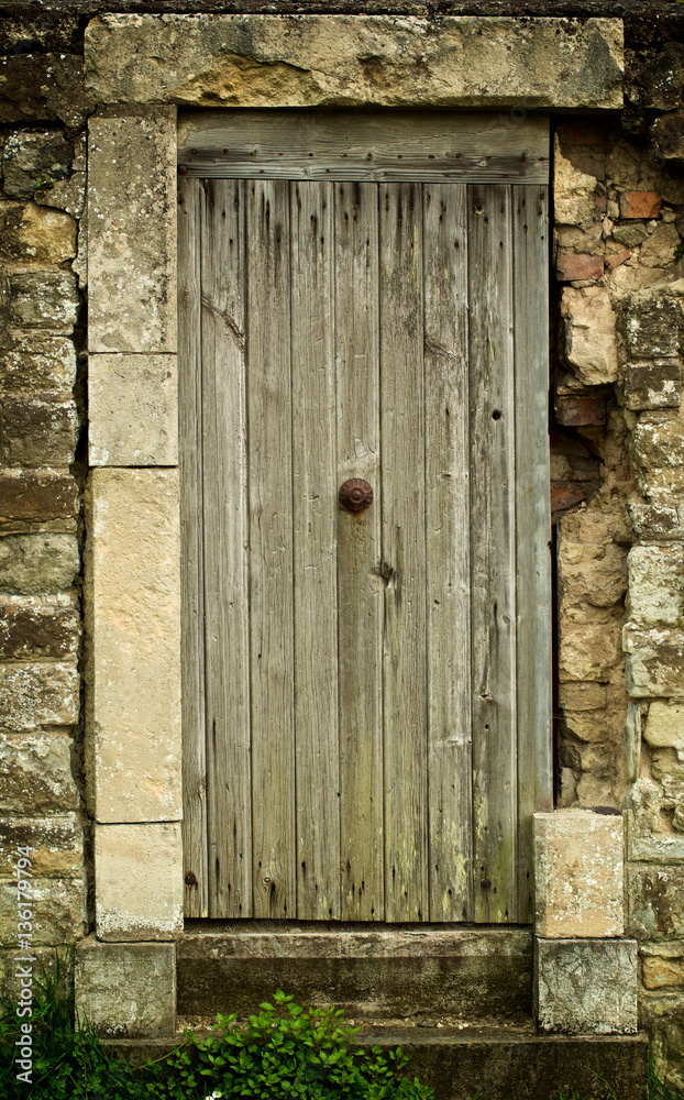 Old Wooden Door