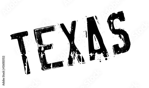 Texas rubber stamp. Grunge design with dust scratches. Effects can be easily removed for a clean, crisp look. Color is easily changed.