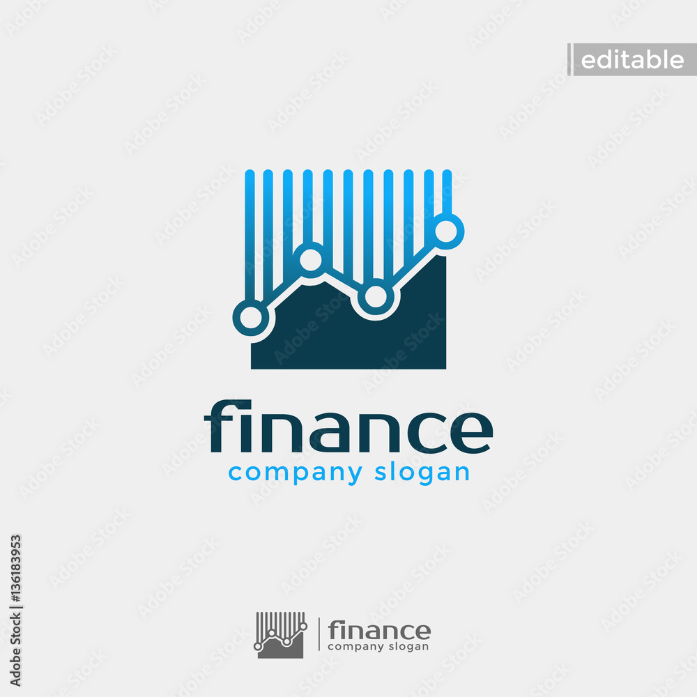 square finance logo. modern eye catching logo with blue color square finance logo. modern eye catching logo with blue color