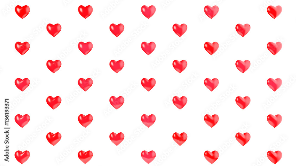 Valentines heart background