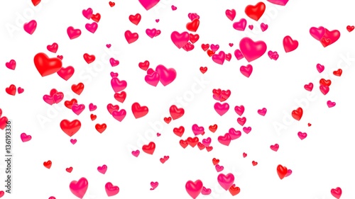 Valentines heart background