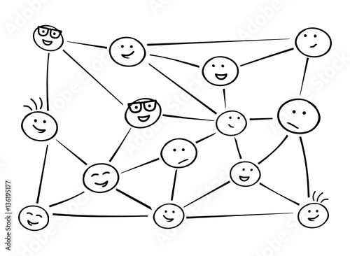 Business Network Teamwork