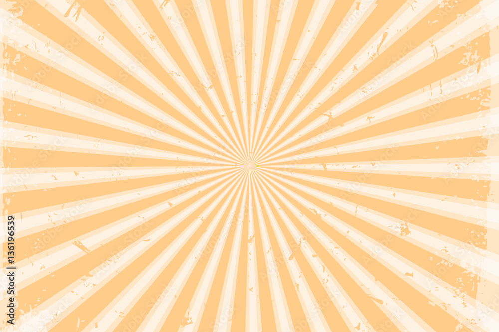 Fototapeta premium Sunrise rays background
