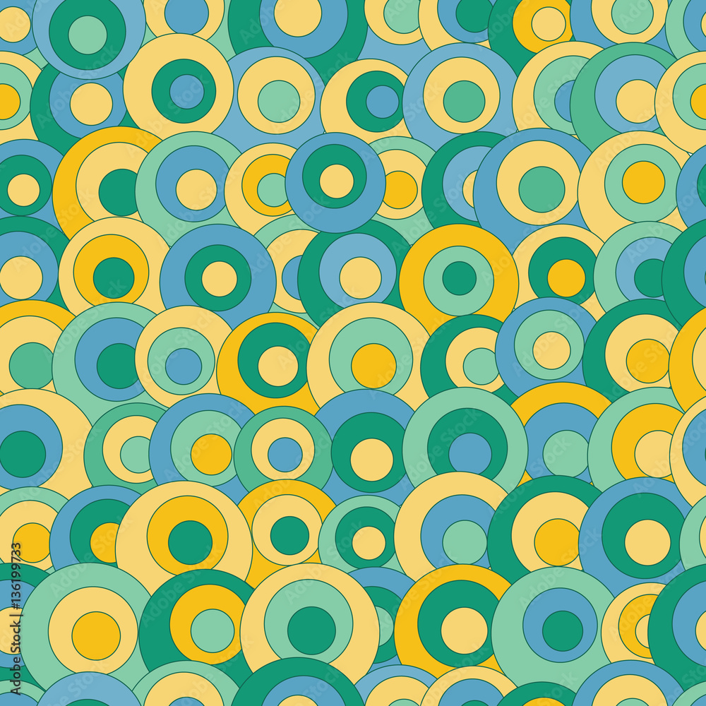 abstract seamless pattern with colorful circles abstract seamless pattern with colorful circles