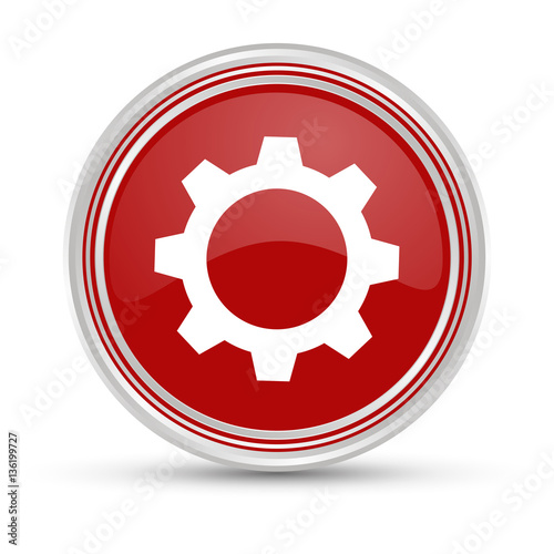 Roter Button - Zahnrad - Einstellungen