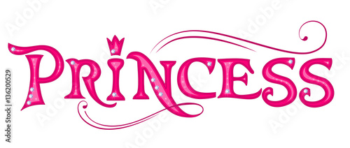 Princess. Pink title.
