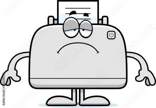 Sad Cartoon Printer