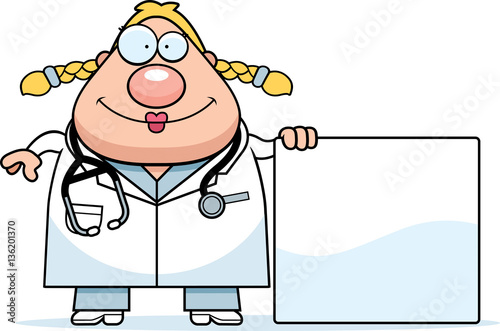 Cartoon Doctor Sign