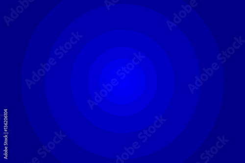 Blue abstract radial step gradient background, Abstract blue circular background,