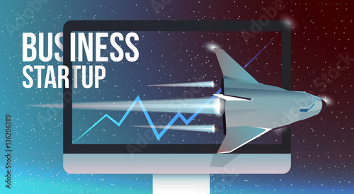 shuttle starting up from PC monitor