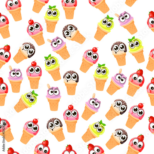 illustration of ice cream