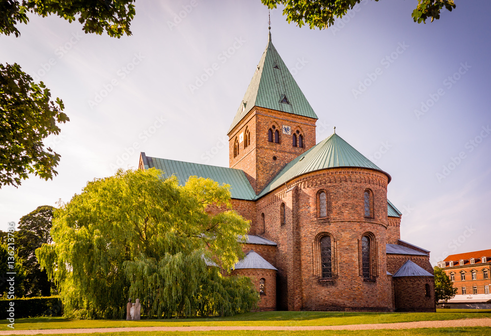 Ringsted church built of bricks around 1170.