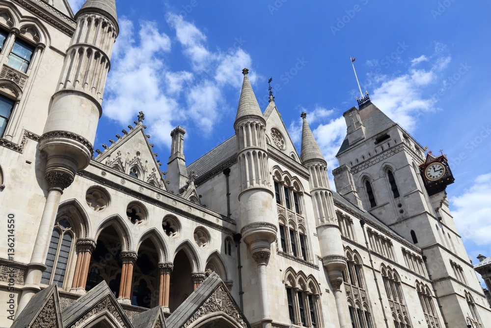 Royal Courts of Justice, London, UK