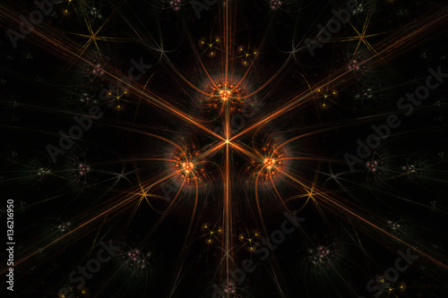 abstract stardust on dark background © avvlex