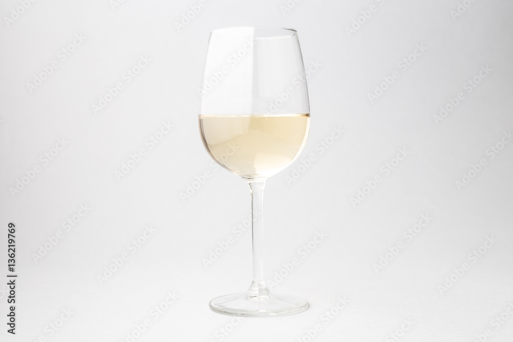 Glass of white wine