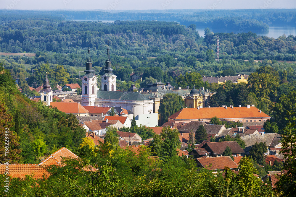 Serbian town of Sremski Karlovci
