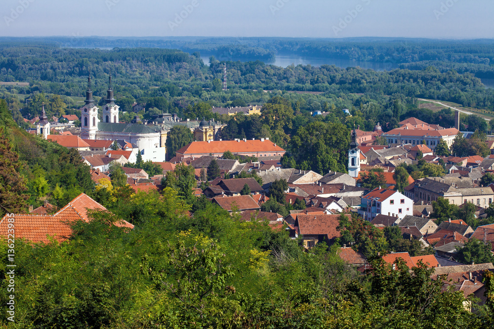 Serbian town of Sremski Karlovci