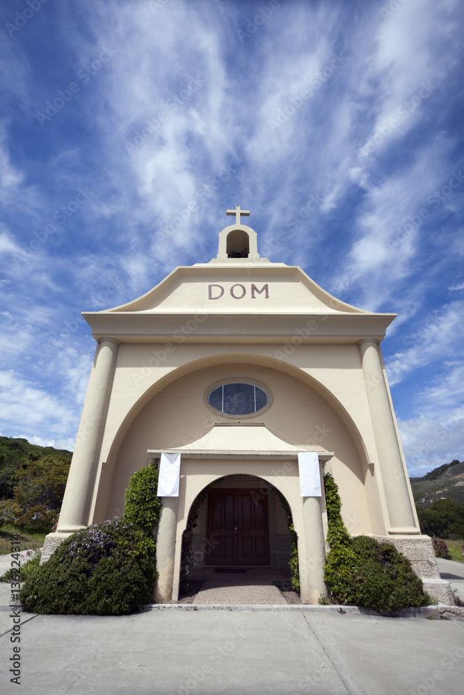 St. Vincent Church in Davenport, California